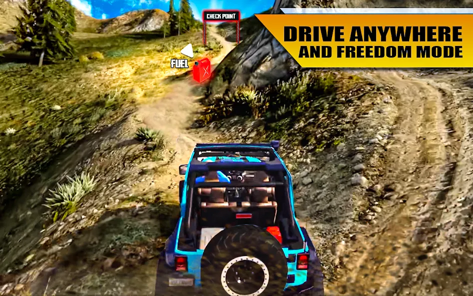 Off Road Jeep Drive Simulator [МОД Mega Pack] APK Android Screenshot 5