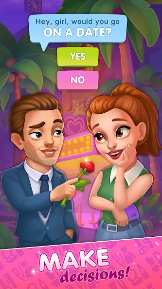 Beauty Tycoon: Hair Salon Game (Бьюти Тайкун) [МОД Меню] APK Android Screenshot 2