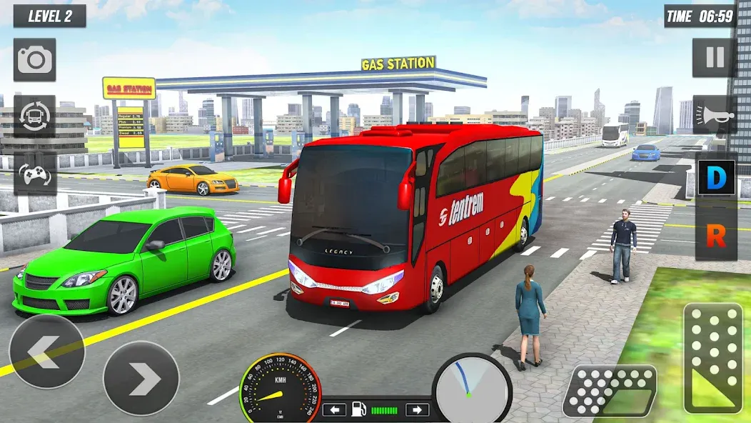 Coach Bus Simulator: Bus Games (Коуч Бас Симулятор) [МОД Много денег] APK Android Screenshot 2