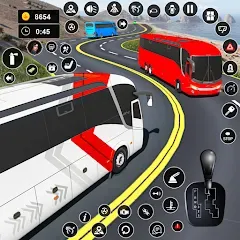 Coach Bus Simulator: Bus Games (Коуч Бас Симулятор) [МОД Много денег] APK Android