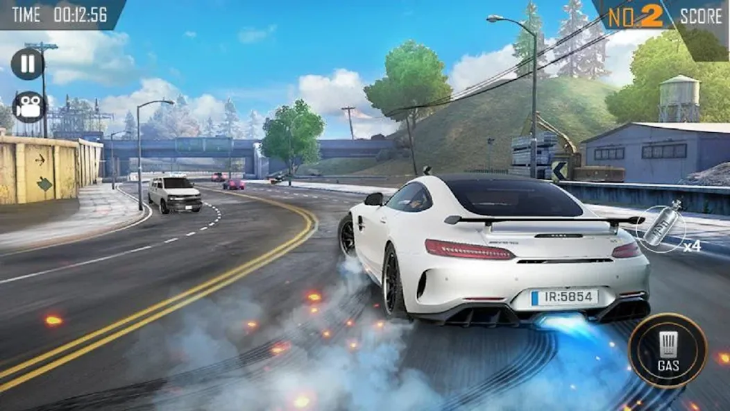 Real City Drift Racing Driving (Риал Сити Дрифт Рейсинг Драйвинг) [МОД Unlocked] APK Android Screenshot 3