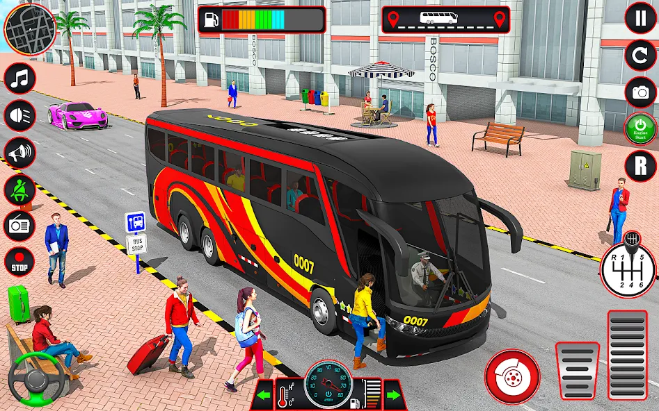 City Bus Simulator 3D Bus Game (Симулятор городского автобуса 3D  игра   ) [МОД Много денег] APK Android Screenshot 5