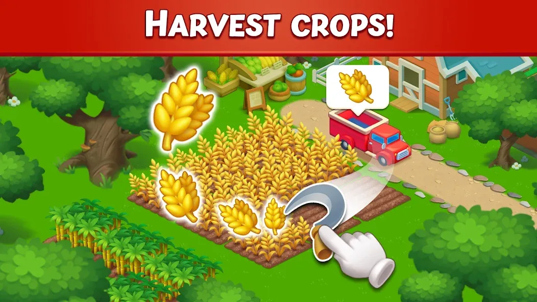 Farm City: Farming & Building (Фарм Сити) [МОД Все открыто] APK Android Screenshot 1
