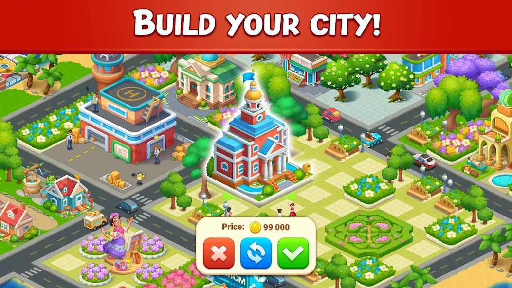 Farm City: Farming & Building (Фарм Сити) [МОД Все открыто] APK Android Screenshot 4