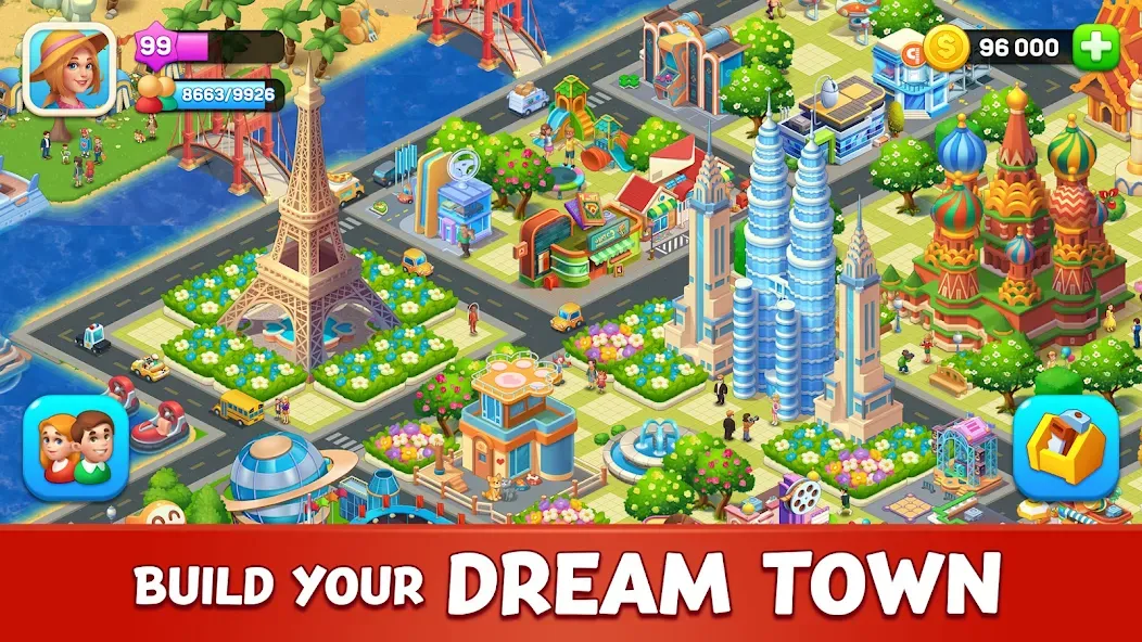 Farm City: Farming & Building (Фарм Сити) [МОД Все открыто] APK Android Screenshot 5
