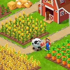 Farm City: Farming & Building (Фарм Сити) [МОД Все открыто] APK Android