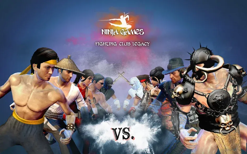 Ninja Games Fighting: Kung Fu (Ниндзя Игры Борьбы) [МОД Бесконечные монеты] APK Android Screenshot 5