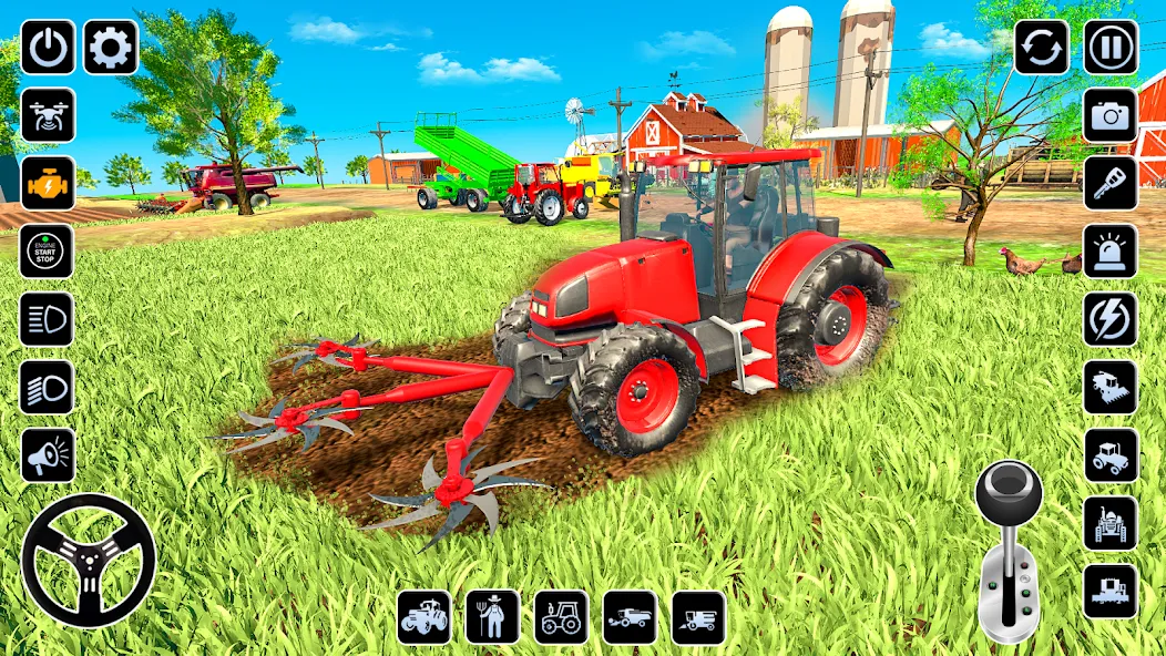 Farming Games & Tractor Games [МОД Unlocked] APK Android Screenshot 1