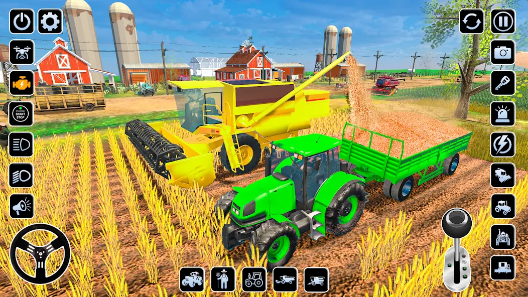 Farming Games & Tractor Games [МОД Unlocked] APK Android Screenshot 4
