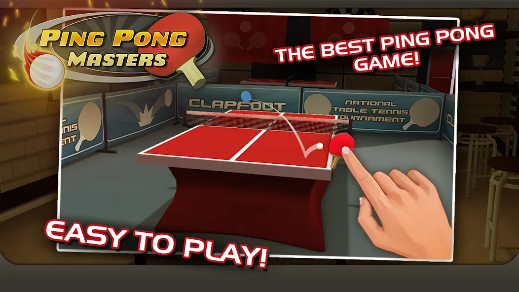 Ping Pong Masters (Пингпонг мастера) [МОД Бесконечные монеты] APK Android Screenshot 1