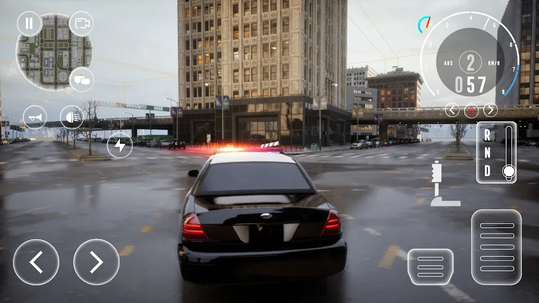 Police Car Simulator 2023 (Полицейский симулятор автомобиля 2023) [МОД Все открыто] APK Android Screenshot 1