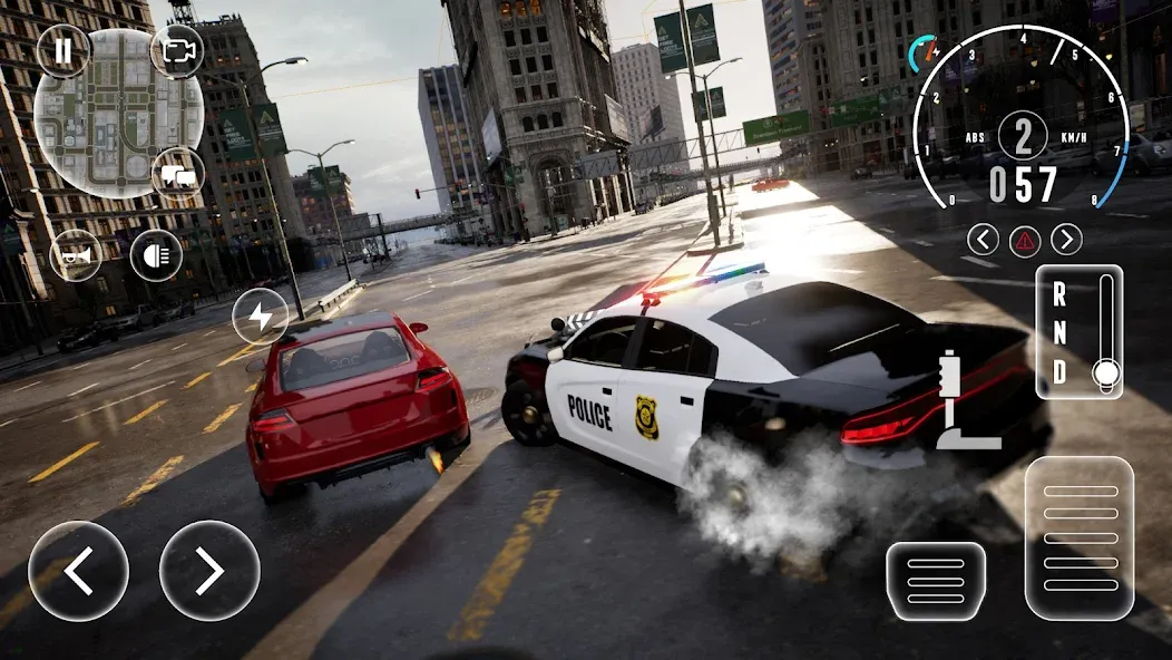 Police Car Simulator 2023 (Полицейский симулятор автомобиля 2023) [МОД Все открыто] APK Android Screenshot 2