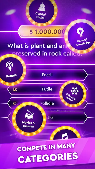 Trivia Show: TV Word Quiz Game [МОД Бесконечные монеты] APK Android Screenshot 4