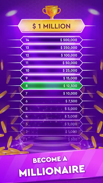Trivia Show: TV Word Quiz Game [МОД Бесконечные монеты] APK Android Screenshot 5