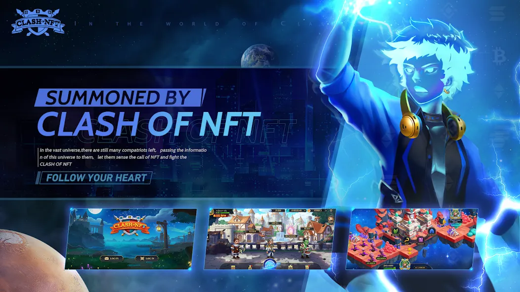 Clash Of NFT (Клаш оф НФТ) [МОД Много денег] APK Android Screenshot 2