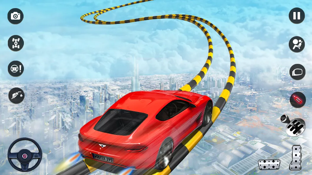 TopRace: Fast Car Simulator (Рамп Кар Гейм) [МОД Бесконечные монеты] APK Android Screenshot 2