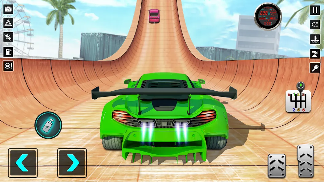 TopRace: Fast Car Simulator (Рамп Кар Гейм) [МОД Бесконечные монеты] APK Android Screenshot 3