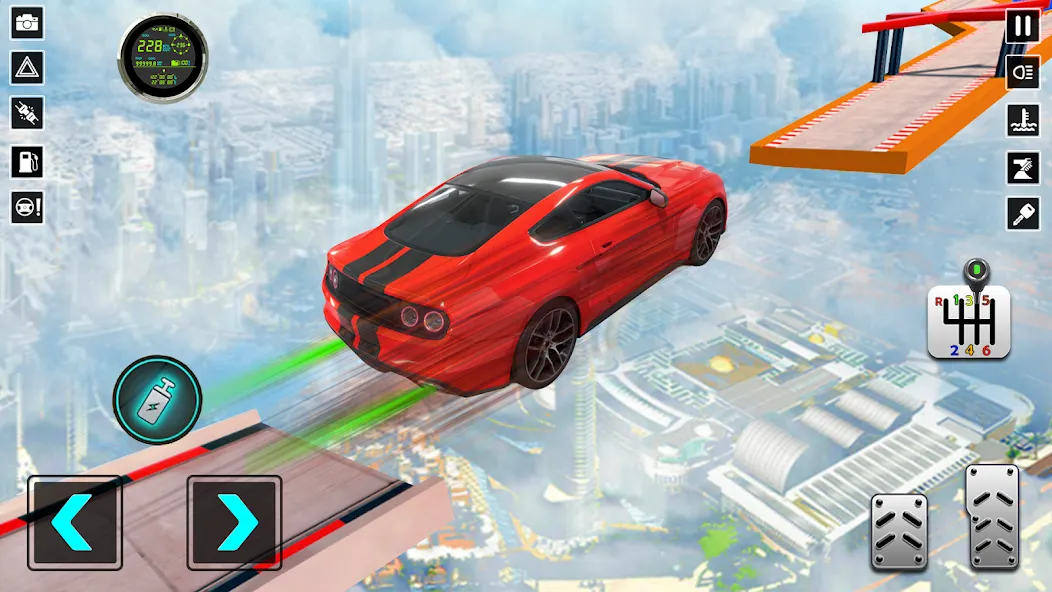 TopRace: Fast Car Simulator (Рамп Кар Гейм) [МОД Бесконечные монеты] APK Android Screenshot 4