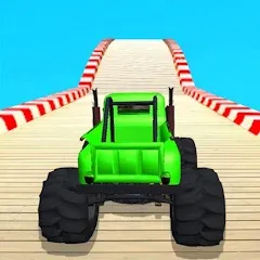 TopRace: Fast Car Simulator (Рамп Кар Гейм) [МОД Бесконечные монеты] APK Android