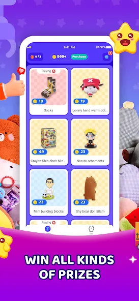 Claw Eden - Real Claw Machine (Клоу Эден) [МОД Unlocked] APK Android Screenshot 2