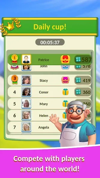 Crocword: Crossword Puzzle [МОД Все открыто] APK Android Screenshot 2