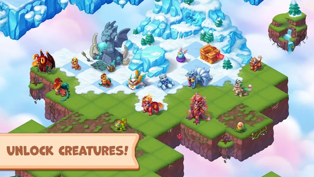 Mergest Kingdom: Merge game [МОД Много денег] APK Android Screenshot 3