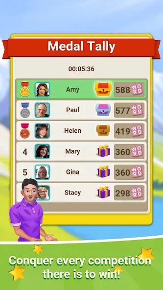 Crossword Online: Word Cup [МОД Premium] APK Android Screenshot 4