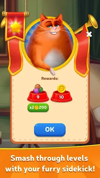 Kitty Scramble: Word Game [МОД Меню] APK Android Screenshot 2