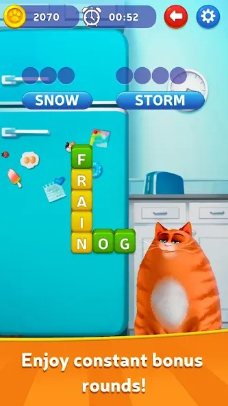 Kitty Scramble: Word Game [МОД Меню] APK Android Screenshot 3
