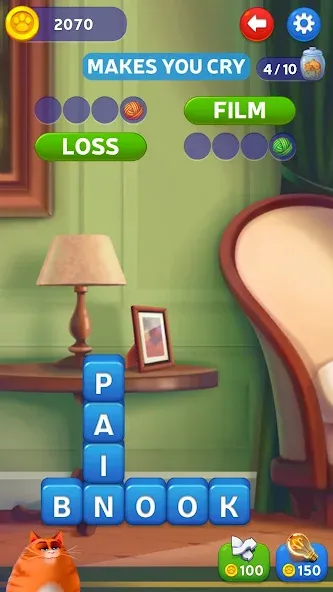 Kitty Scramble: Word Game [МОД Меню] APK Android Screenshot 5