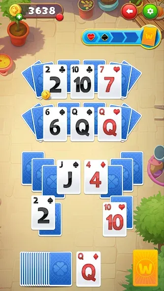 Kings & Queens: Solitaire Game [МОД Меню] APK Android Screenshot 5