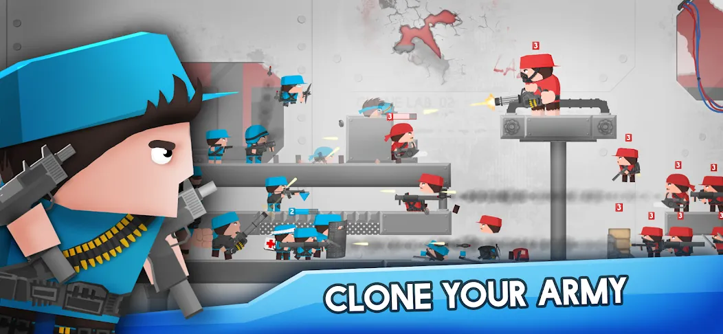 Clone Armies: Battle Game (Клоун армии) [МОД Premium] APK Android Screenshot 1