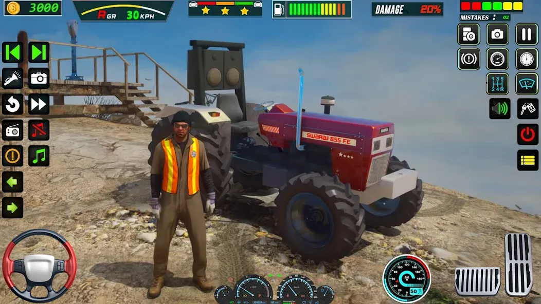 US Tractor Farming Games 3d [МОД Все открыто] APK Android Screenshot 3