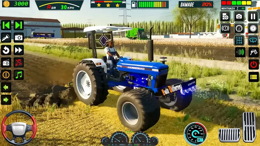 US Tractor Farming Games 3d [МОД Все открыто] APK Android Screenshot 5
