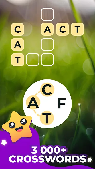 Word Line: Crossword Adventure [МОД Бесконечные монеты] APK Android Screenshot 1