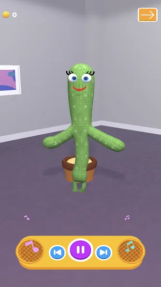 Talking Cactus (Токинг Кактус) [МОД Mega Pack] APK Android Screenshot 2