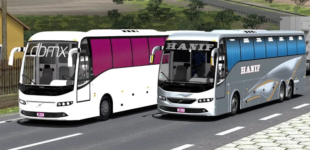 Bus Game Traveling Simulator [МОД Mega Pack] APK Android Screenshot 2
