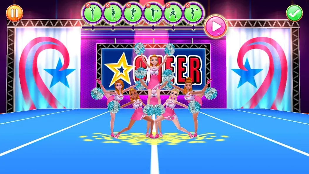 Cheerleader Champion Dance Now [МОД Mega Pack] APK Android Screenshot 2