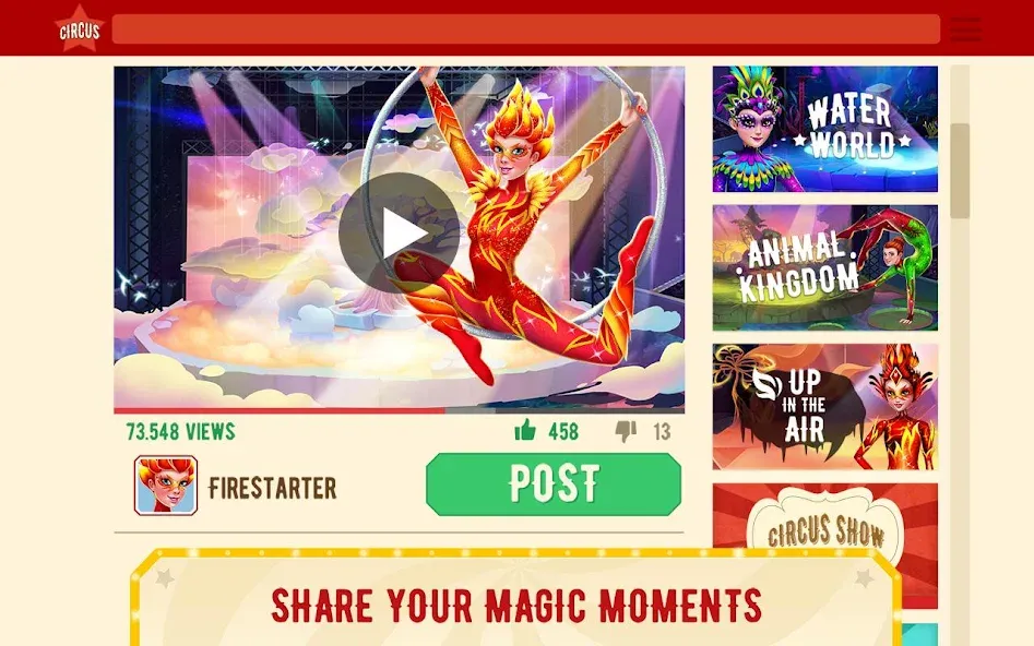 Fantasy Gymnastics [МОД Много денег] APK Android Screenshot 2