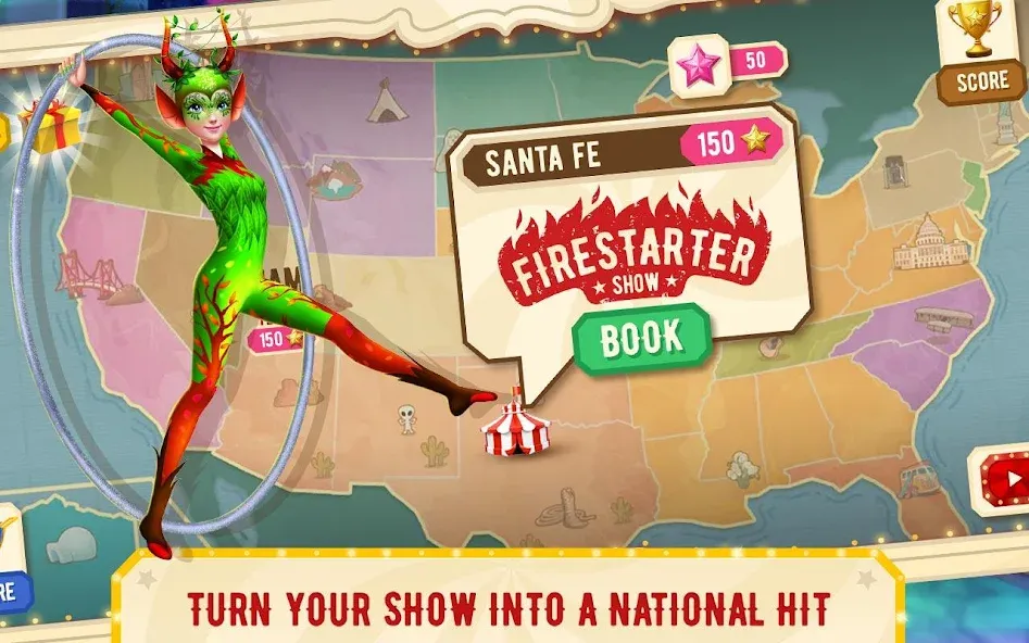 Fantasy Gymnastics [МОД Много денег] APK Android Screenshot 5