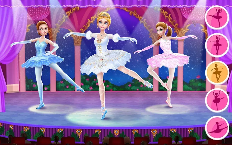 Pretty Ballerina - Girl Game [МОД Premium] APK Android Screenshot 1
