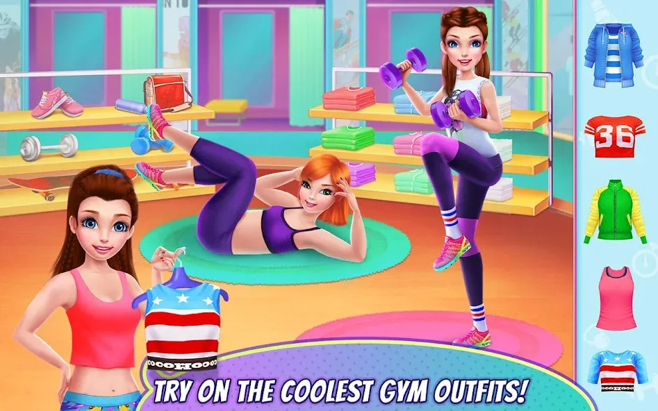 Fitness Girl - Dance & Play [МОД Premium] APK Android Screenshot 1