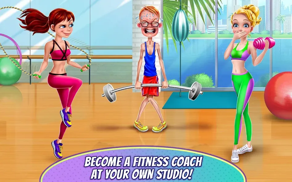 Fitness Girl - Dance & Play [МОД Premium] APK Android Screenshot 2