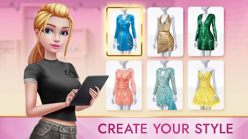 Super Stylist Fashion Makeover [МОД Много денег] APK Android Screenshot 1