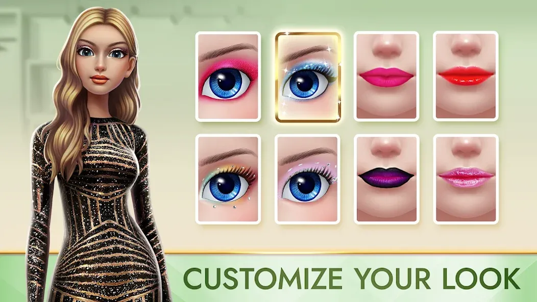 Super Stylist Fashion Makeover [МОД Много денег] APK Android Screenshot 4