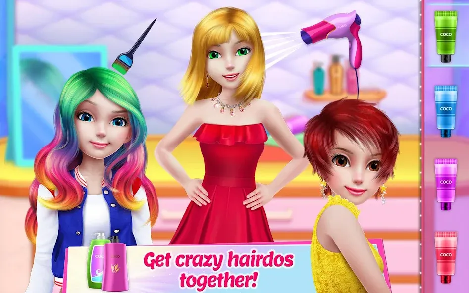 Girl Squad - BFF in Style [МОД Premium] APK Android Screenshot 2