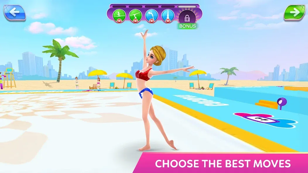 Gymnastics Superstar Star Girl [МОД Unlocked] APK Android Screenshot 2