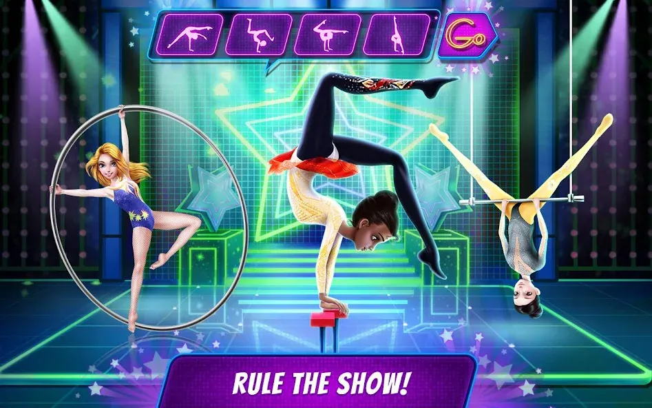 Acrobat Star Show - Girl Power [МОД Premium] APK Android Screenshot 1