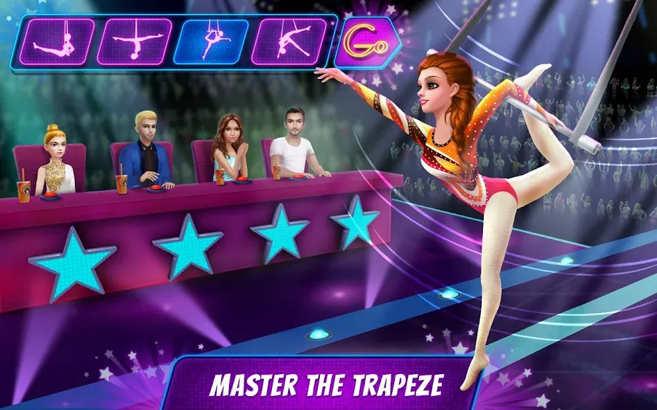 Acrobat Star Show - Girl Power [МОД Premium] APK Android Screenshot 5