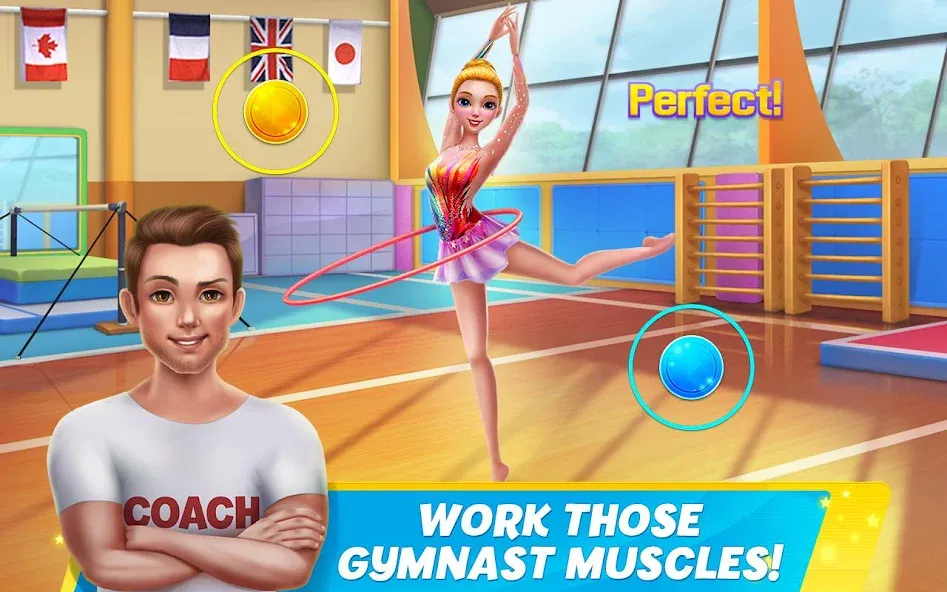 Rhythmic Gymnastics Dream Team [МОД Premium] APK Android Screenshot 5